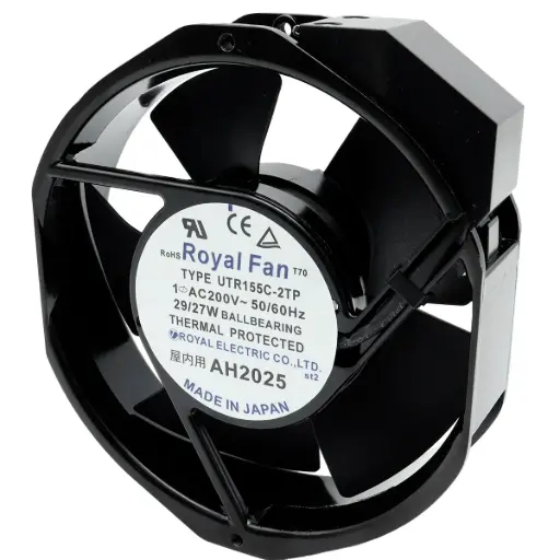 [5312] Ventilador Royal Fan UTR155C-2TP 200V AC 50/60Hz 29/27W 151 mm Con Pines