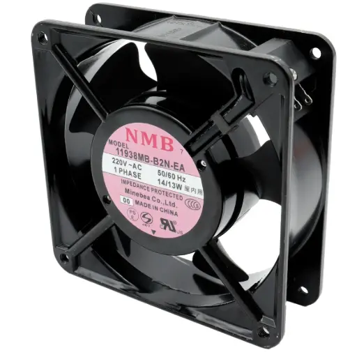 [5313] Ventilador NMB 11938MB-B2N-EA 00 220V AC 50/60Hz 14/13W 120 mm x 120 mm x 39 mm 2 Pines