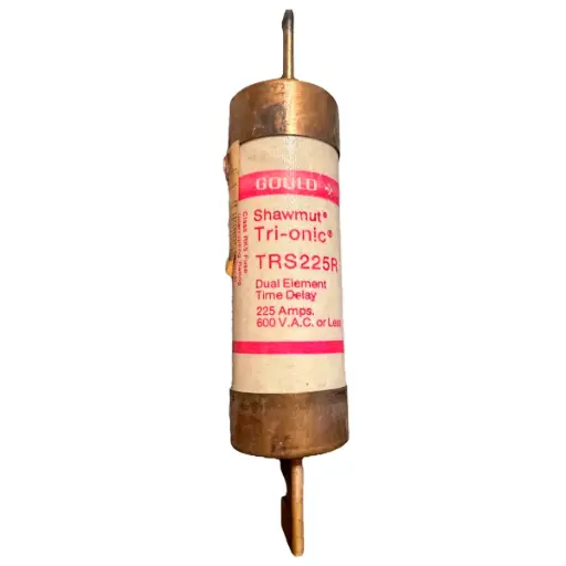 [5323] Fusible Ferraz-Shawmut Tri-onic TRS225R 225A 600V AC Con Retardo Con Gancho