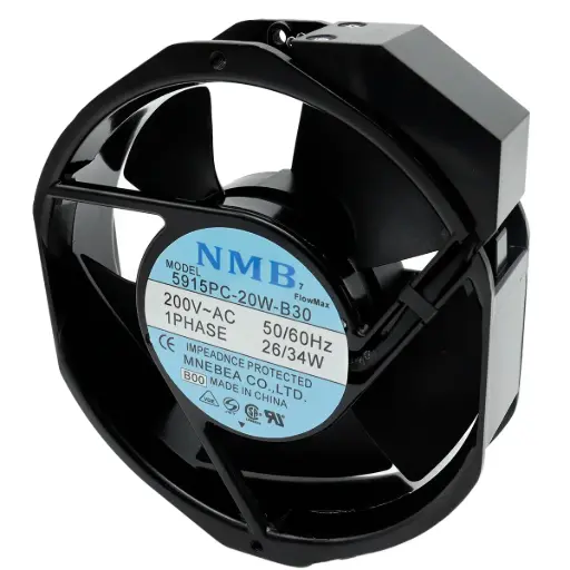 [5343] Ventilador NMB 5915PC-20W-B30 B00 200V AC 50/60Hz 26/34W 2 Pines