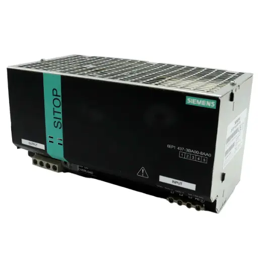 [5373] Eliminador Transformador Fuente Poder Driver Siemens Simatic SITOP modular Estabilizada 6EP1437-3BA00-8AA0 24V 40A 960W
