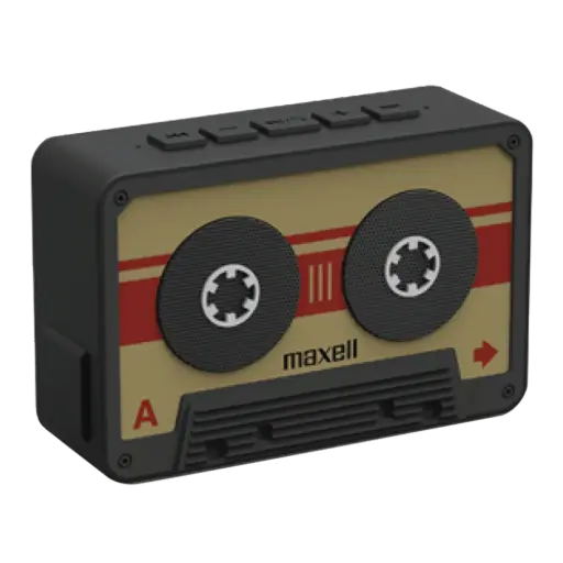 [5425] Bocina Speaker Inalámbrica Maxell Retro Bluetooth Con Micrófono