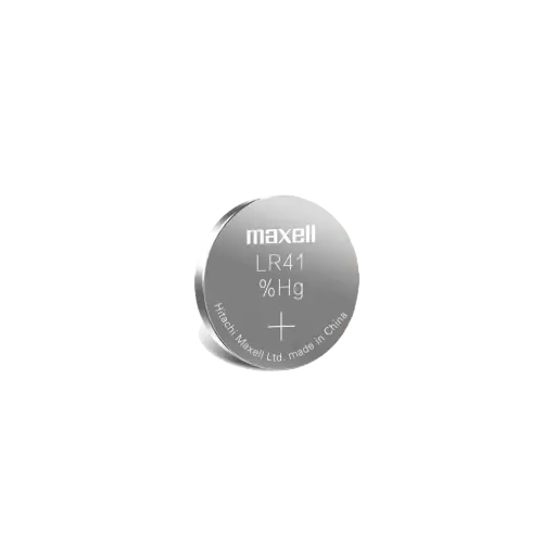[5454] 2x Pila Batería Maxell LR41 1.5V 25mAh Tipo Botón Alcalina