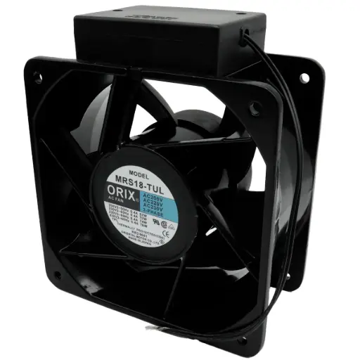 [5490] Ventilador MRS18-TUL Trifásico 230V AC 60Hz 0.4A 76W 180 mm x 180 mm x 90 mm 2 Cables