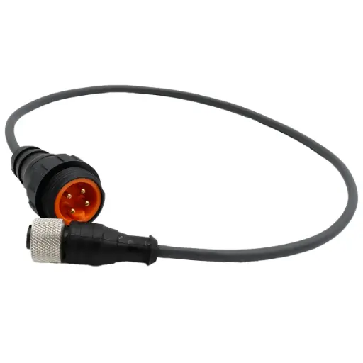 [5534] Cable Adaptador Alimentación Octopus Hirschmann 943944-001Z00 4 Polos M12 Hembra a 7/8" Macho A-Coded Switch Industrial