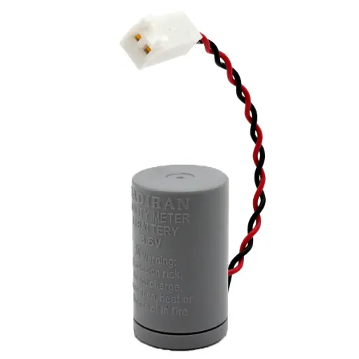 [5669] Pila Batería Tadiran TL-5276/W 3.6V 1Ah 1000mAh Utility Meter Conector Blanco 2 Pines Litio