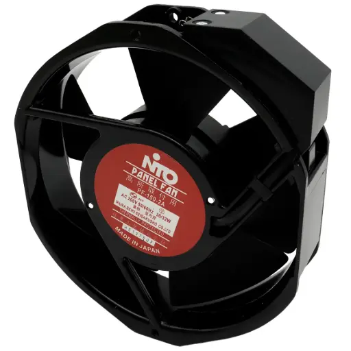 [5704] Ventilador Nito Panel Fan PF-150-2A 200V AC 50/60Hz 30/32W 150 mm x 40 mm 2 Pines
