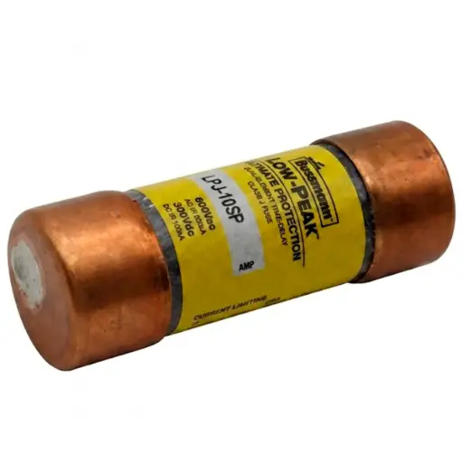 [5708] Fusible Cooper Bussman LPJ-10SP Low Peak 600V AC 300V DC Clase J Con Retardo