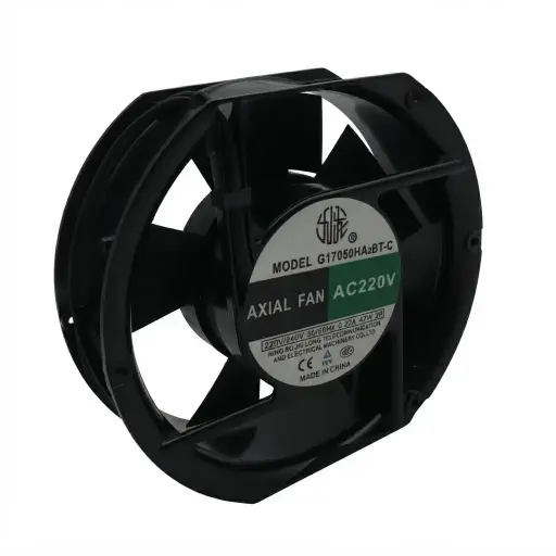 [5790] Ventilador Jiulong G17050HA2BT-C 220V/240V AC 50/60Hz 0.22A 42W 152 mm x 152 mm x 51 mm 2 Cables