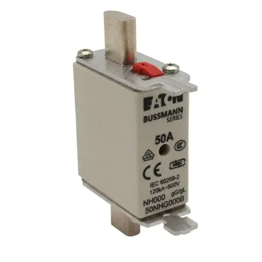 [5803] Fusible Eaton Bussman 50NHG000B 50A 500V Tipo gG/gL